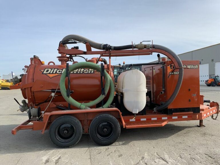 2015 Ditch Witch FX50 Trailer Mounted Vacuum Excavator Equipment